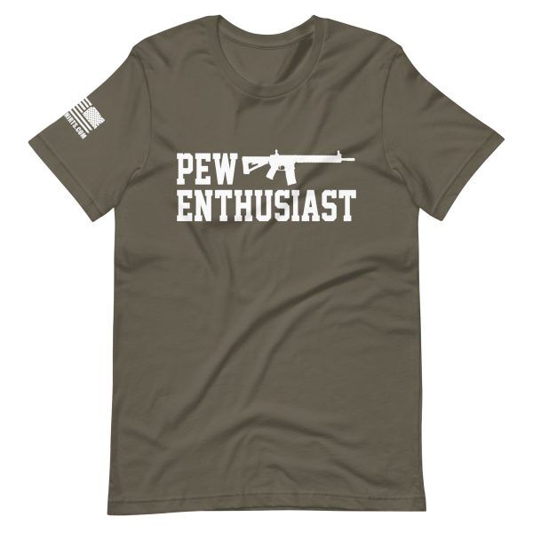 Pew Enthusiast 2nd amendment pro gun Unisex t-shirt - Image 5