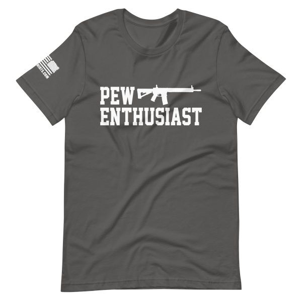 Pew Enthusiast 2nd amendment pro gun Unisex t-shirt - Image 4