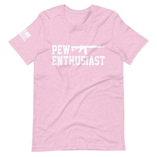 Pew Enthusiast 2nd amendment pro gun Unisex t-shirt - Image 6