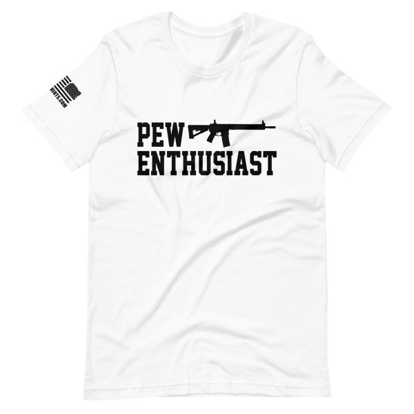 Pew Enthusiast 2nd amendment pro gun Unisex t-shirt - Image 7