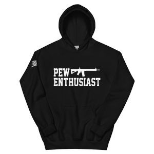 Pew Enthusiast 2nd amendment pro gun Unisex Hoodie