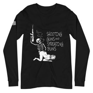 Spreading buns 2nd amendment pro gun Unisex Long Sleeve Tee