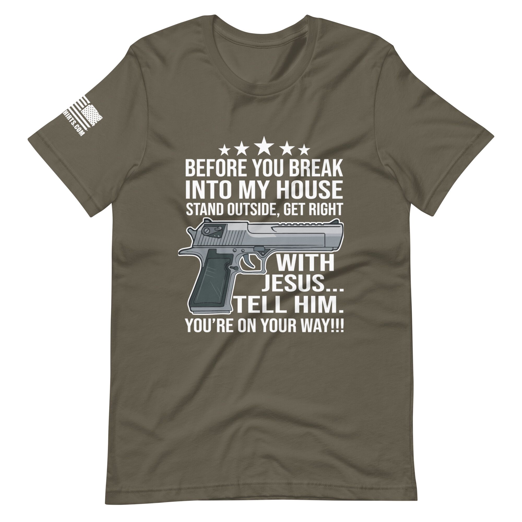 Break Into My House 2nd amendment pro gun Unisex t-shirt - Image 5