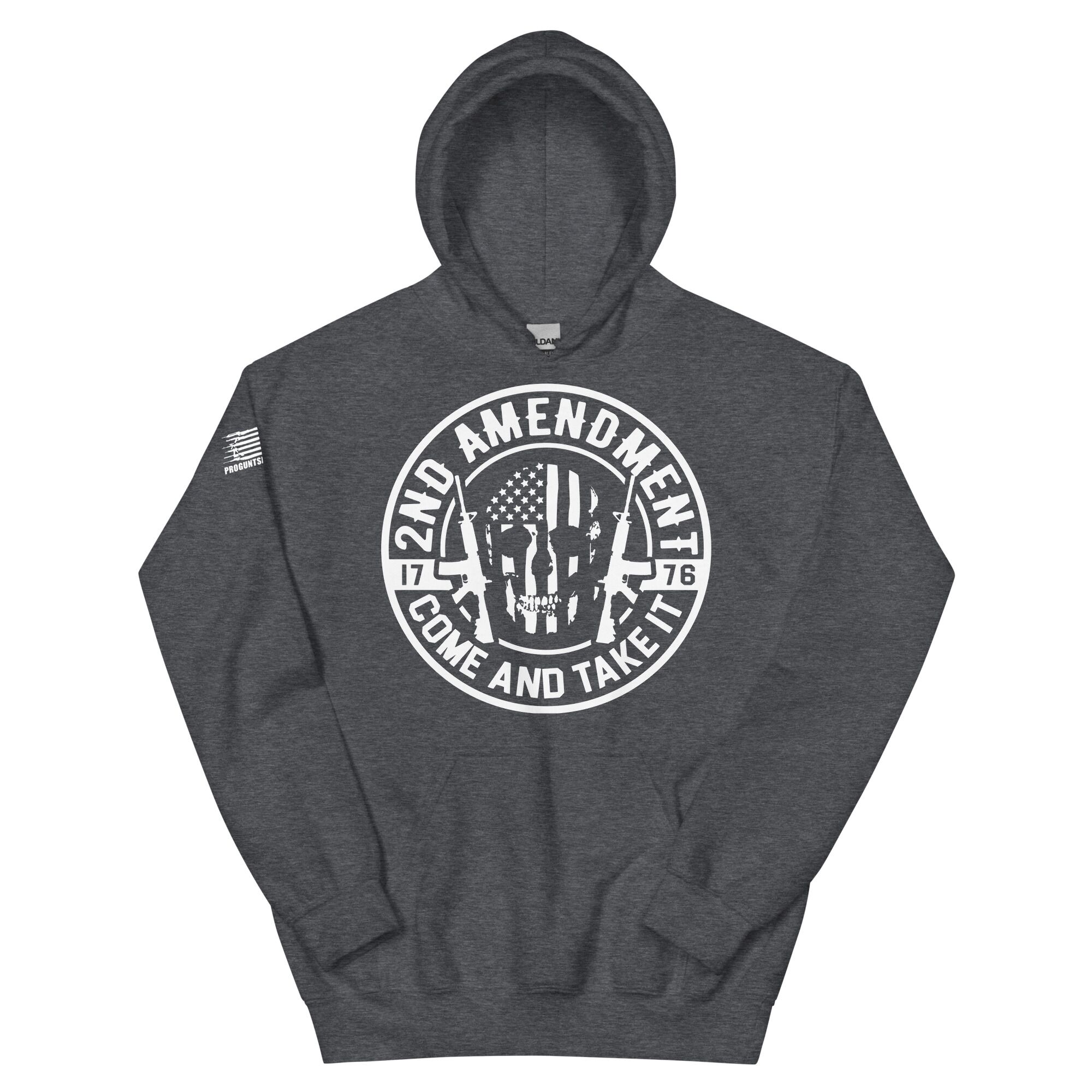 Come and take it 2nd amendment pro gun Unisex Hoodie - Image 7
