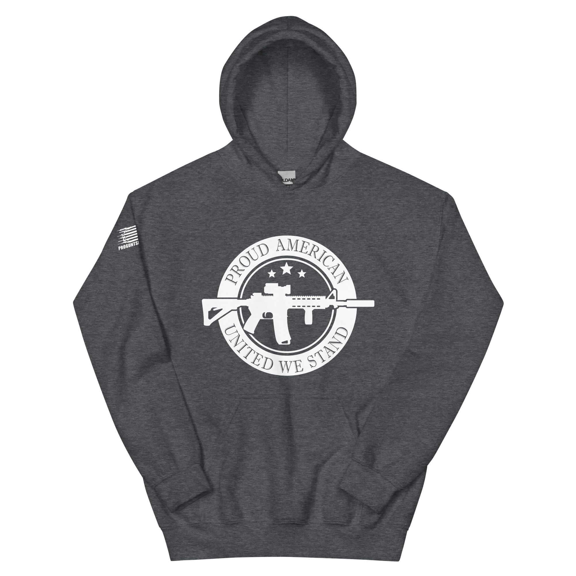 Proud American 2nd amendment pro gun Unisex Hoodie - Image 5