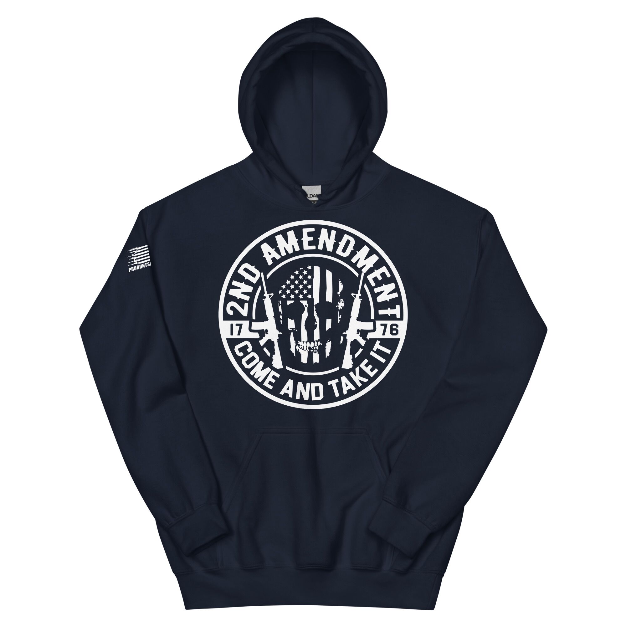 Come and take it 2nd amendment pro gun Unisex Hoodie - Image 3