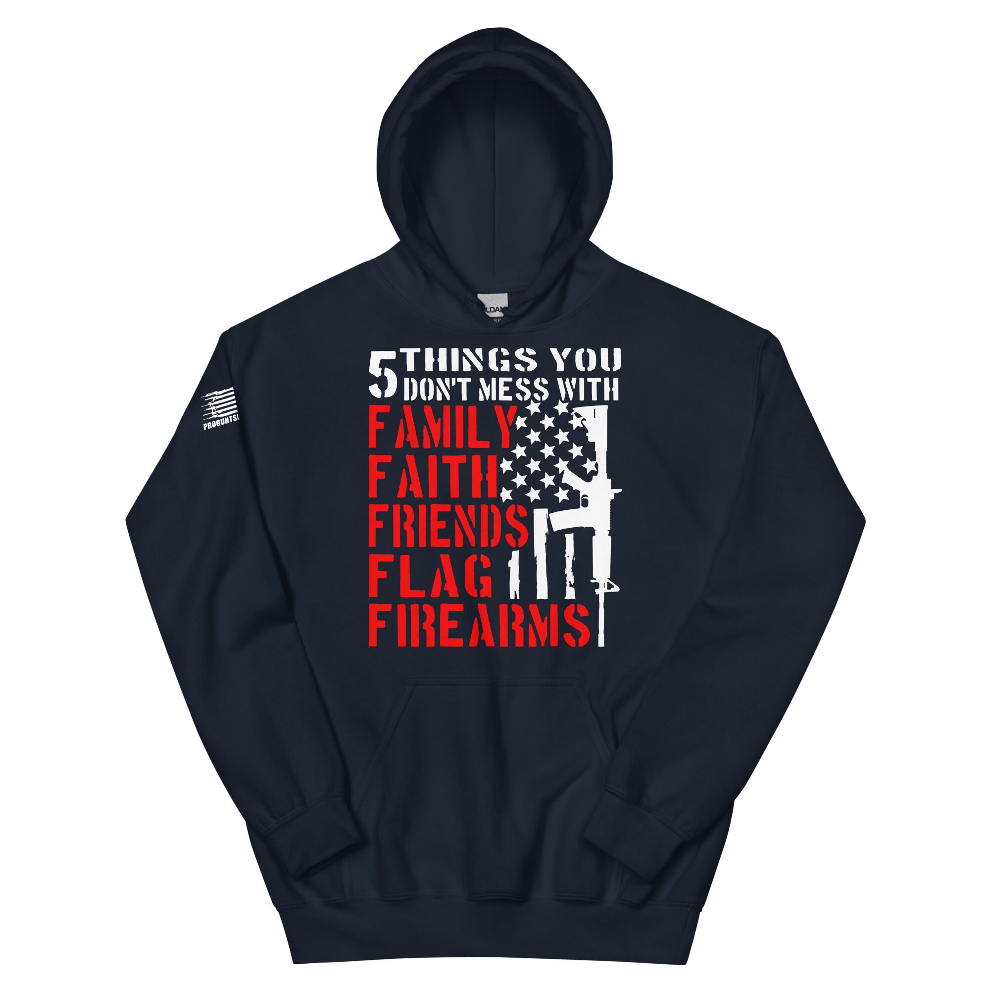 5 Things 2nd amendment pro gun Unisex Hoodie - Image 3