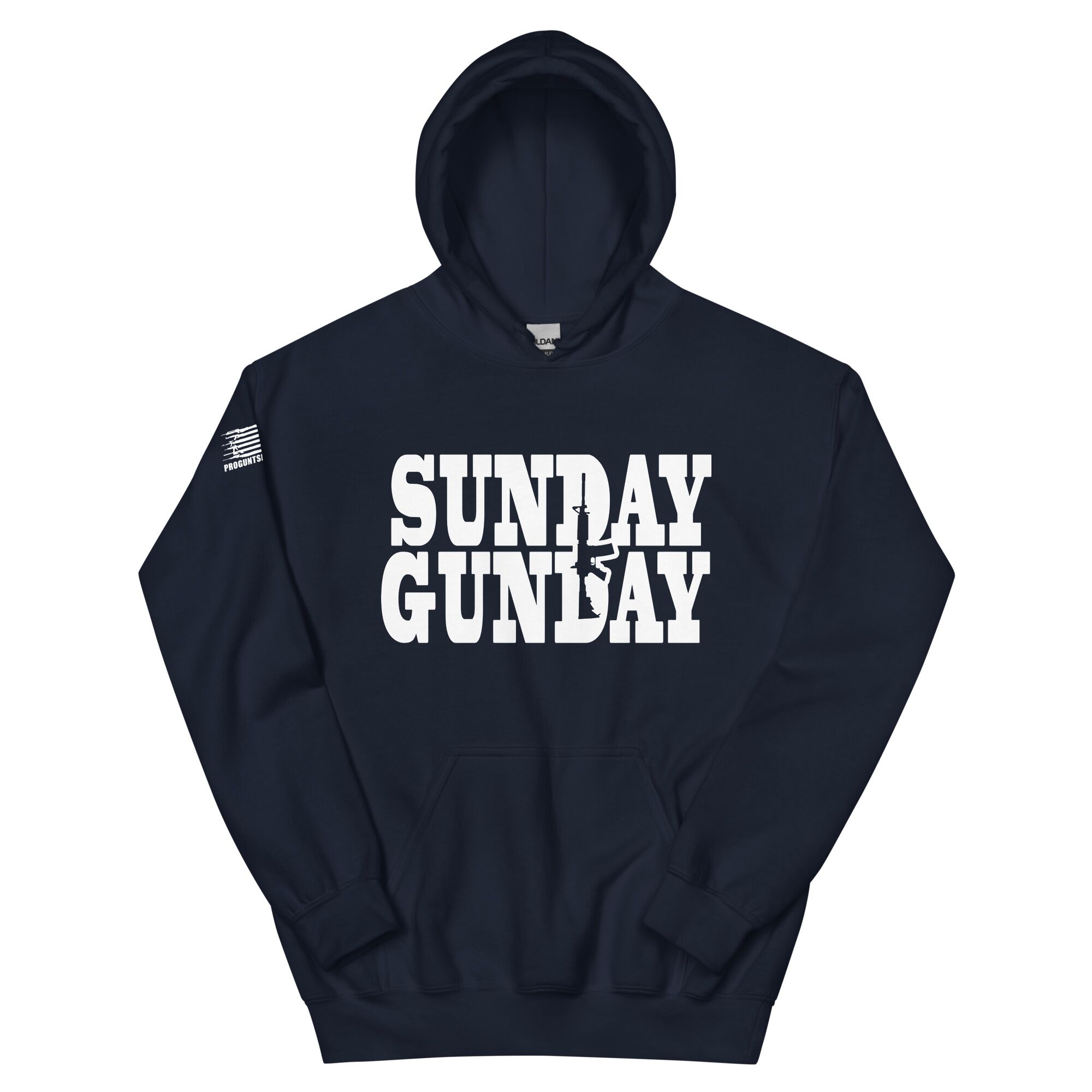Sunday Gun Day 2nd amendment pro gun Unisex Hoodie - Image 3