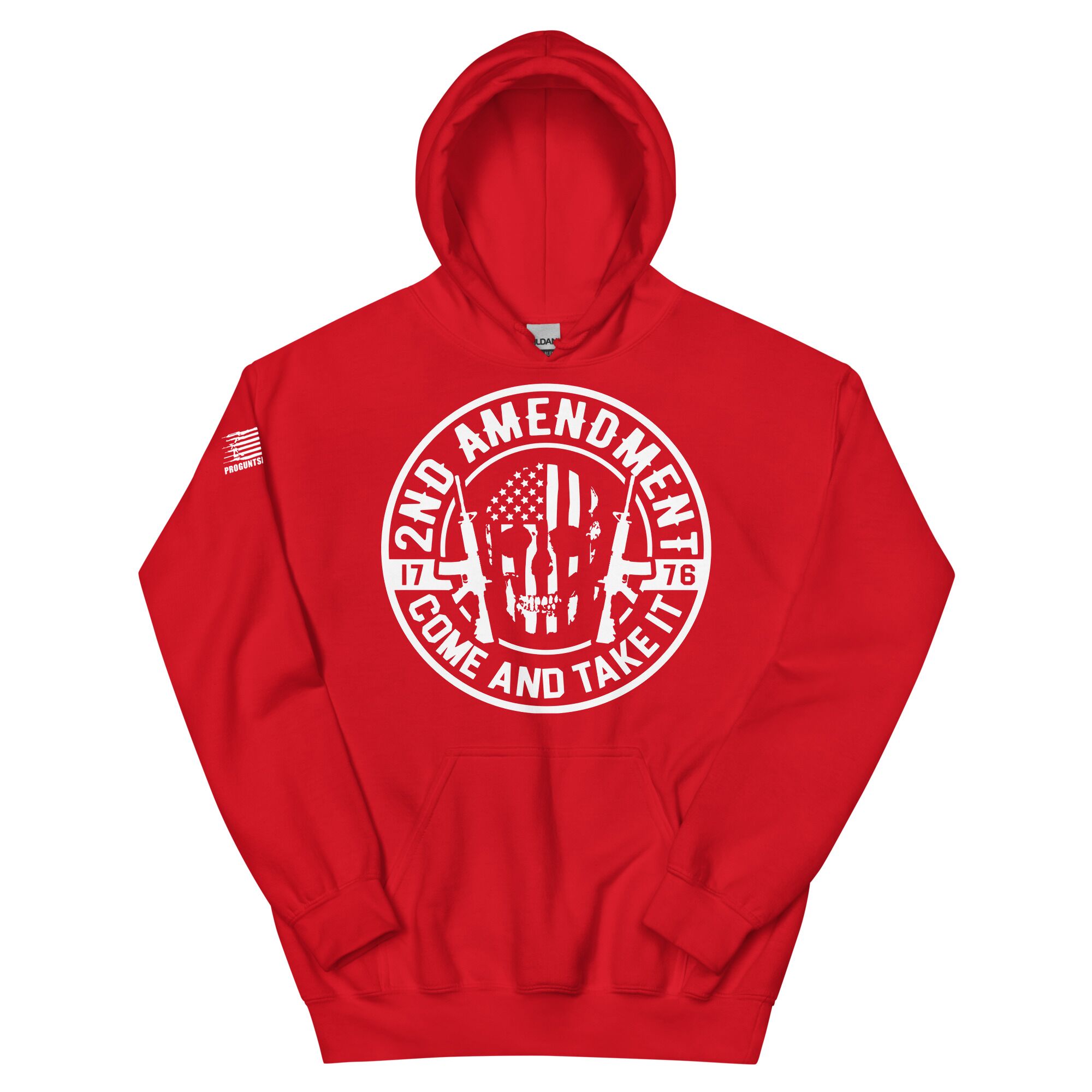 Come and take it 2nd amendment pro gun Unisex Hoodie - Image 5