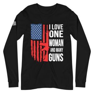 I love 2nd amendment pro gun Unisex Long Sleeve Tee