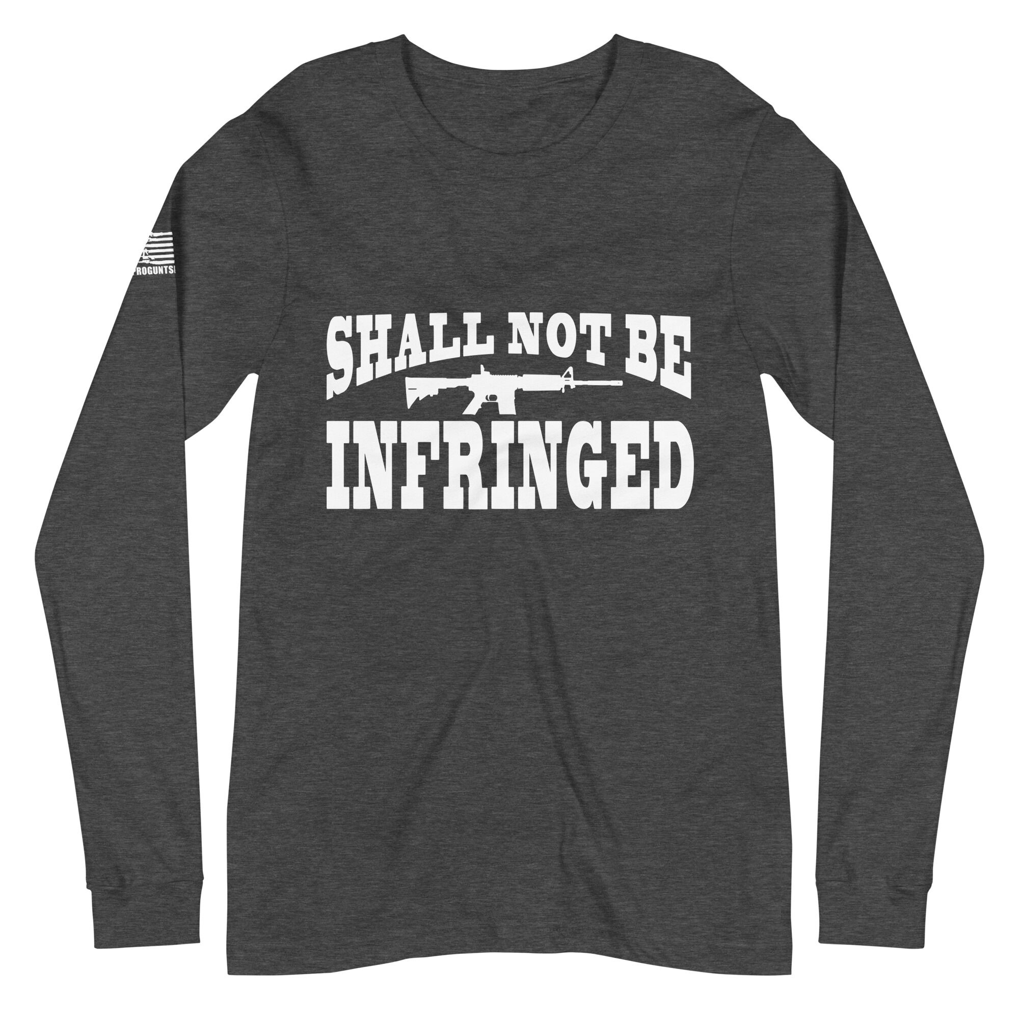 Shall not be infringed 2nd amendment pro gun Unisex Long Sleeve Tee - Image 4