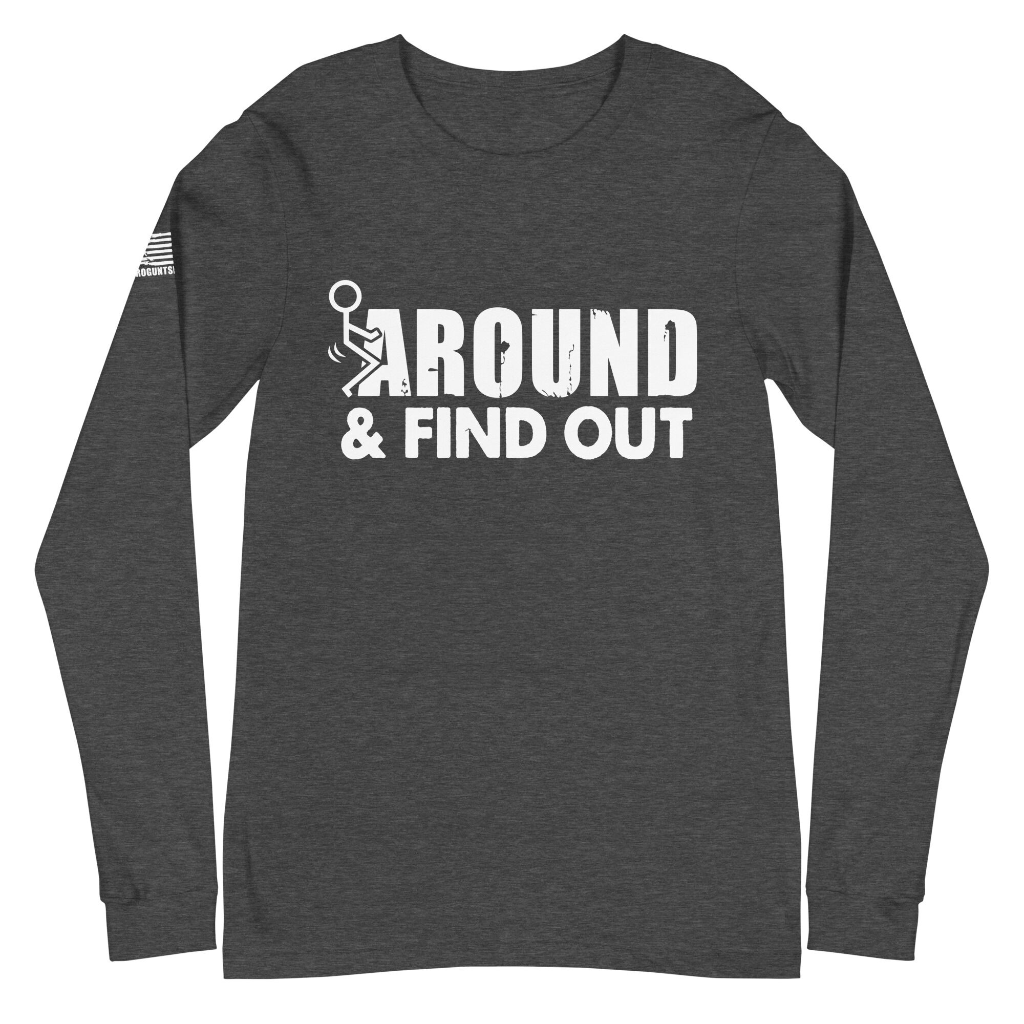 Around & Find Out 2nd amendment pro gun Unisex Long Sleeve Tee - Image 4