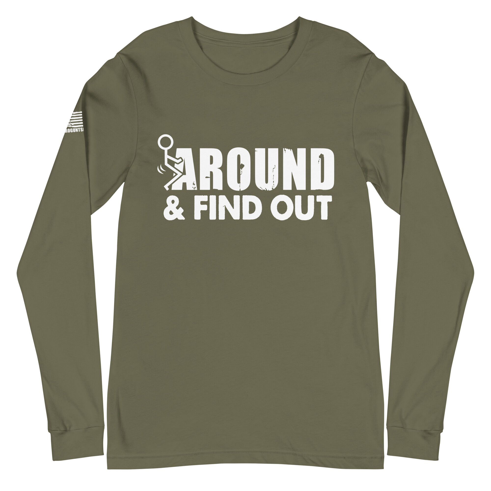 Around & Find Out 2nd amendment pro gun Unisex Long Sleeve Tee - Image 5