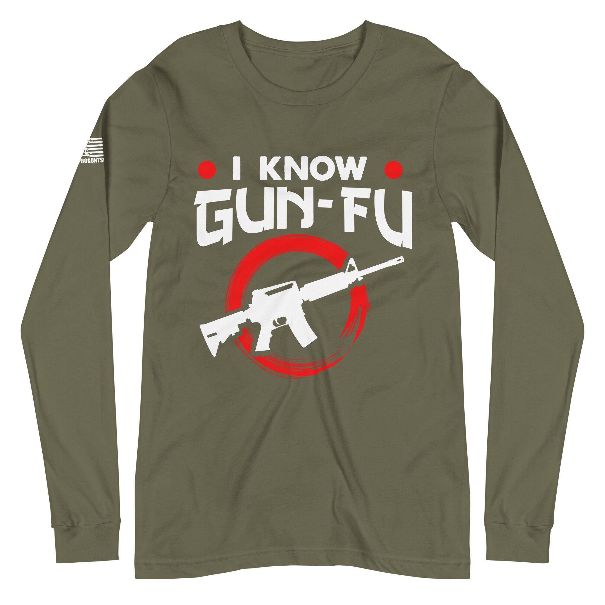 Gun-fu 2nd amendment pro gun Unisex Long Sleeve Tee - Image 5