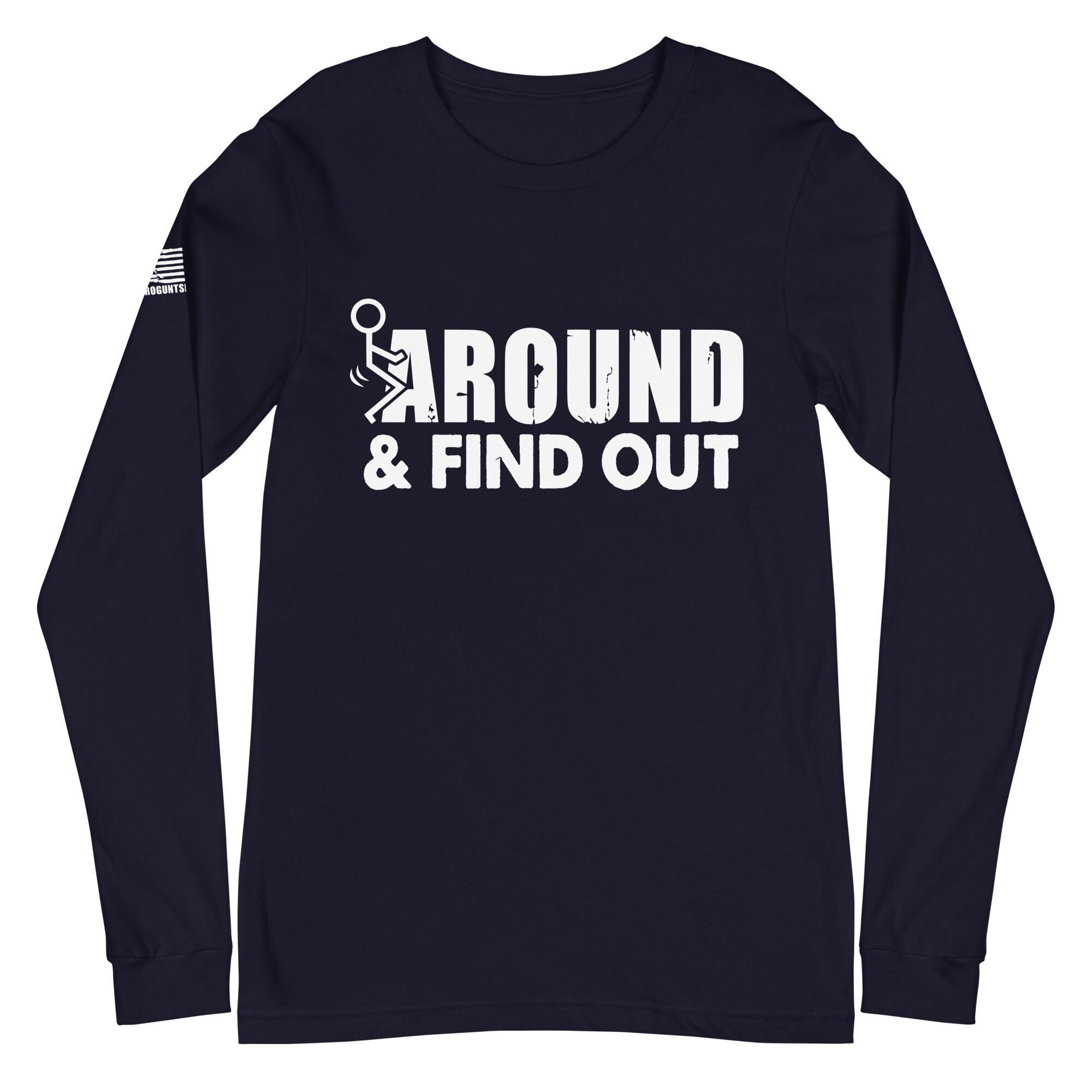 Around & Find Out 2nd amendment pro gun Unisex Long Sleeve Tee - Image 2