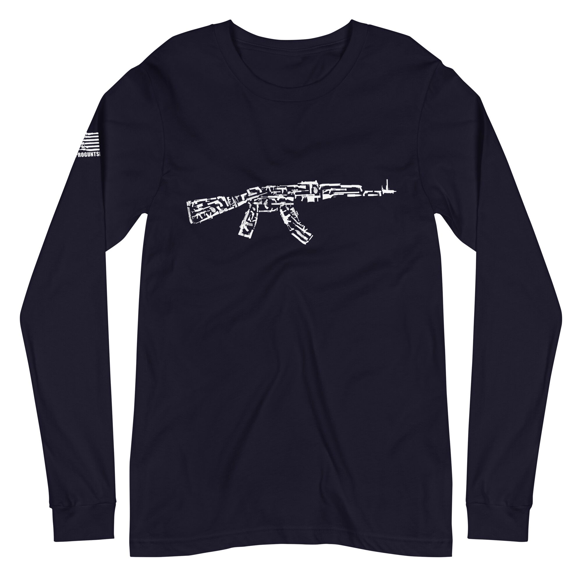 AK47 2nd amendment pro gun Unisex Long Sleeve Tee - Image 2