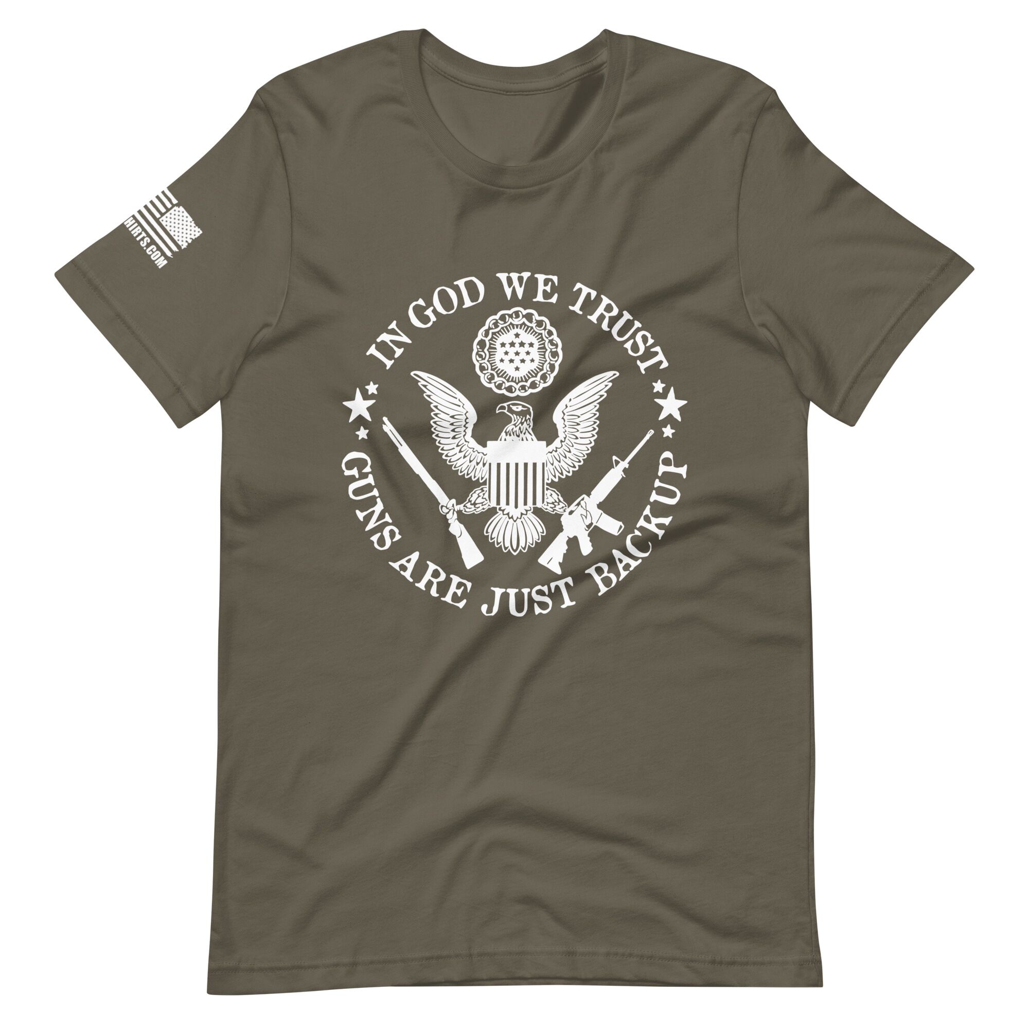 Guns are Just a Backup 2nd amendment pro gun Unisex t-shirt - Image 5