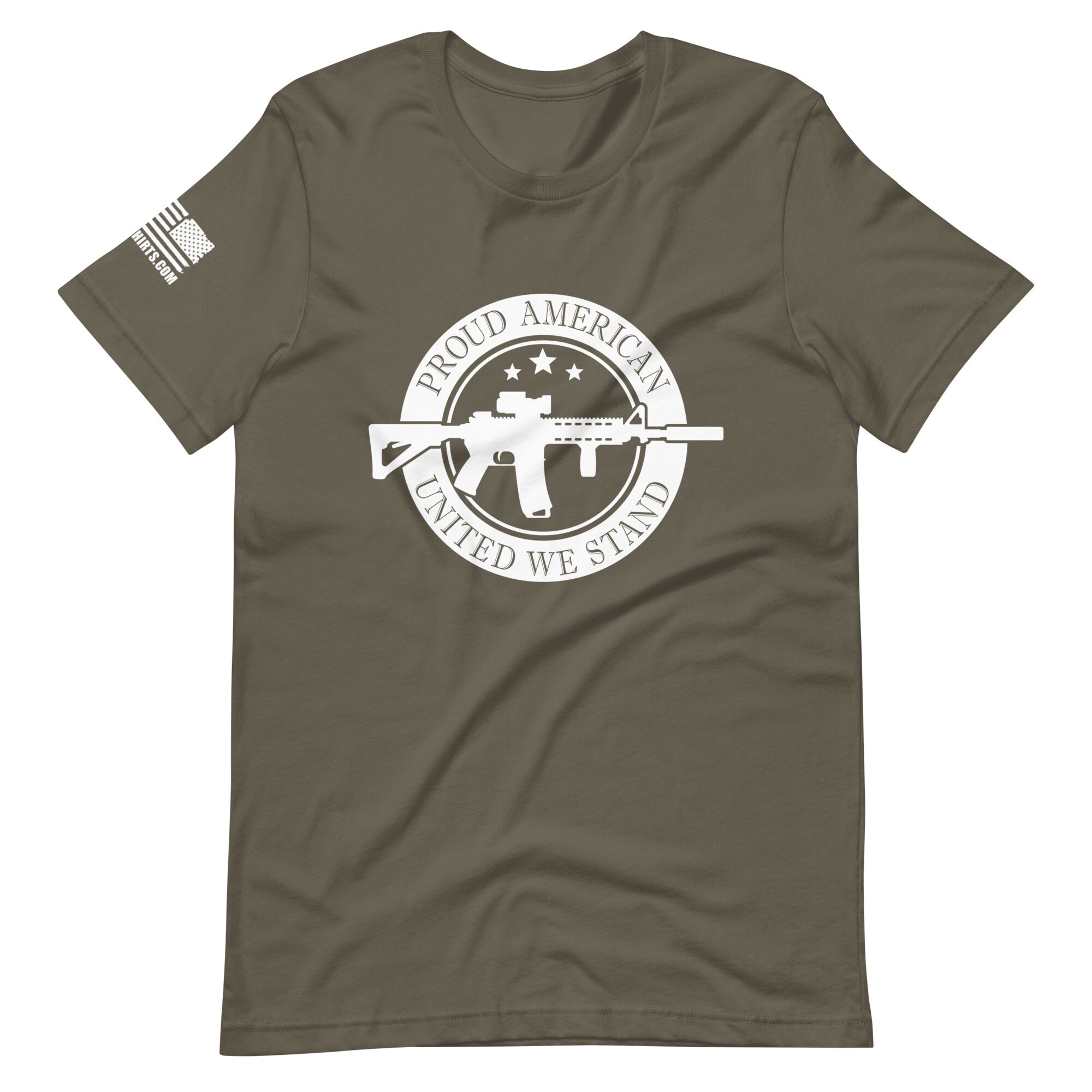 Proud American 2nd amendment pro gun Unisex t-shirt - Image 5