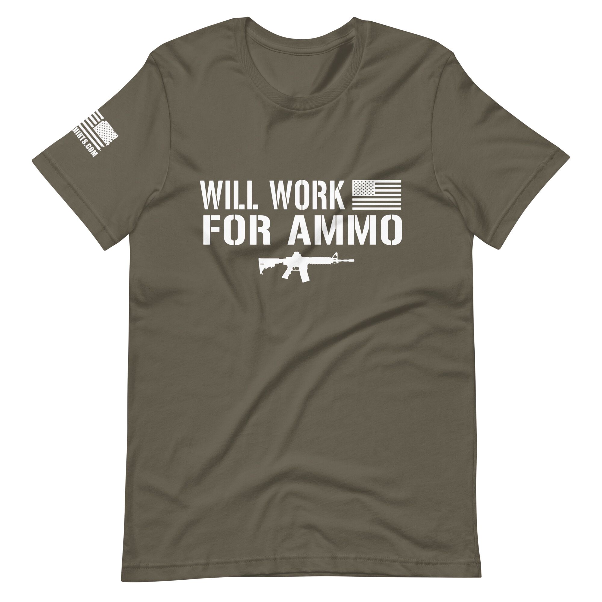 Will Work For Ammo 2nd amendment pro gun Unisex t-shirt - Image 5
