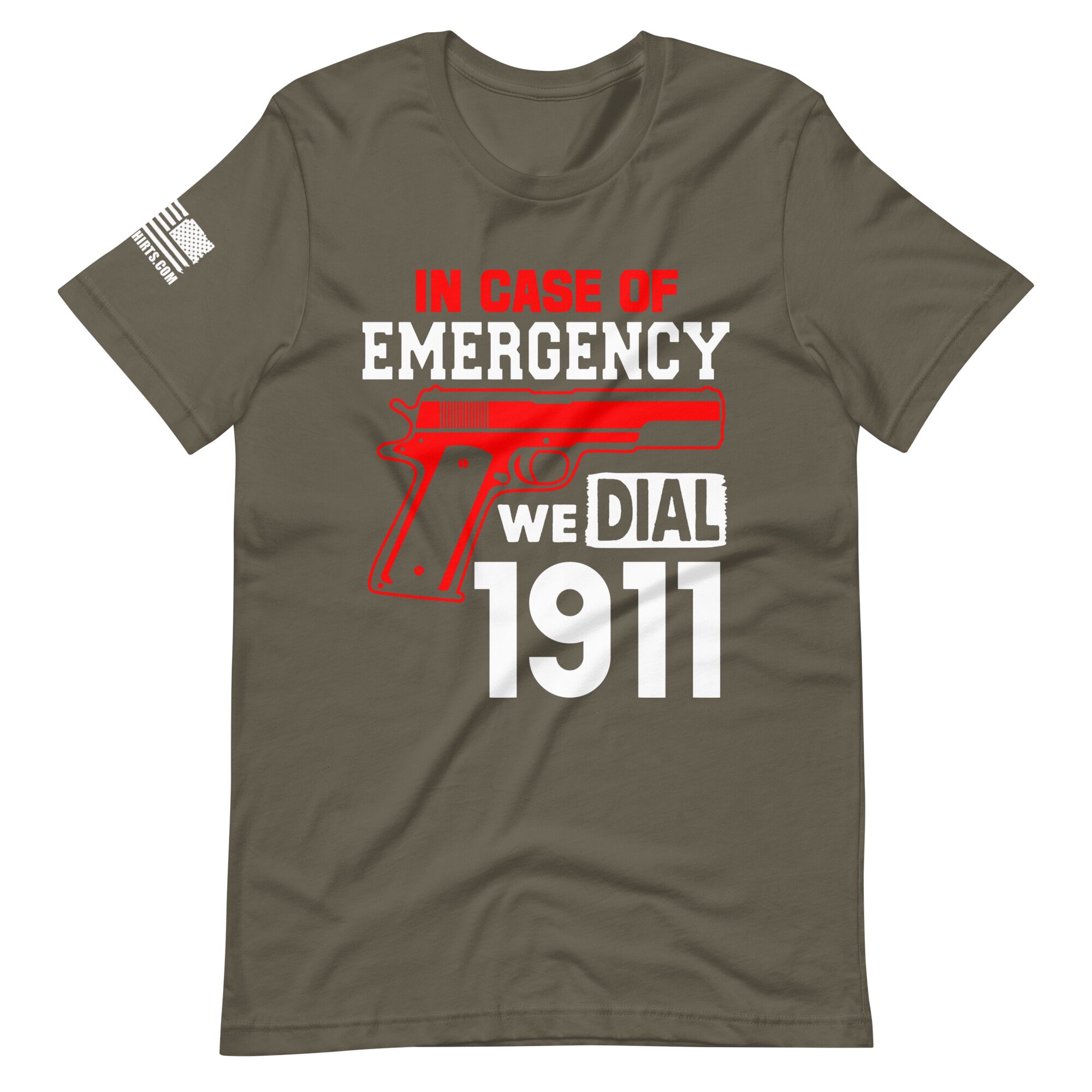 We dial 1911 2nd amendment pro gun Unisex t-shirt - Image 5