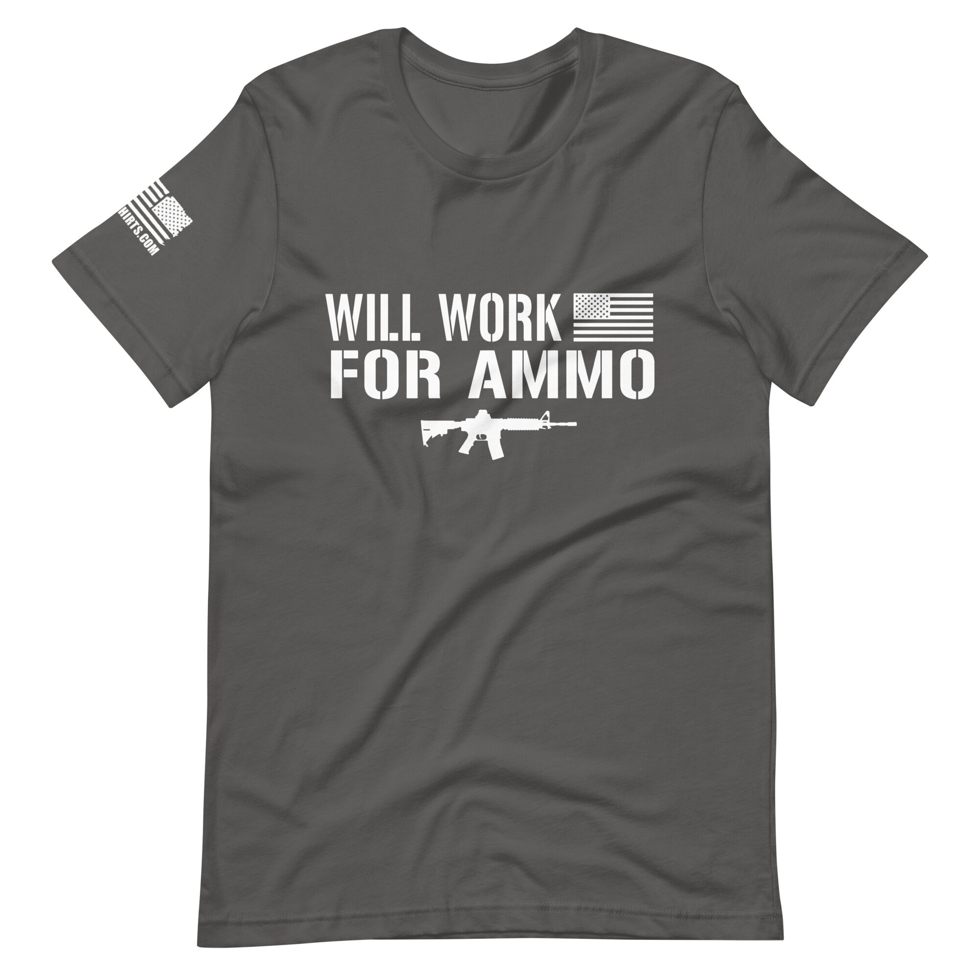 Will Work For Ammo 2nd amendment pro gun Unisex t-shirt - Image 4
