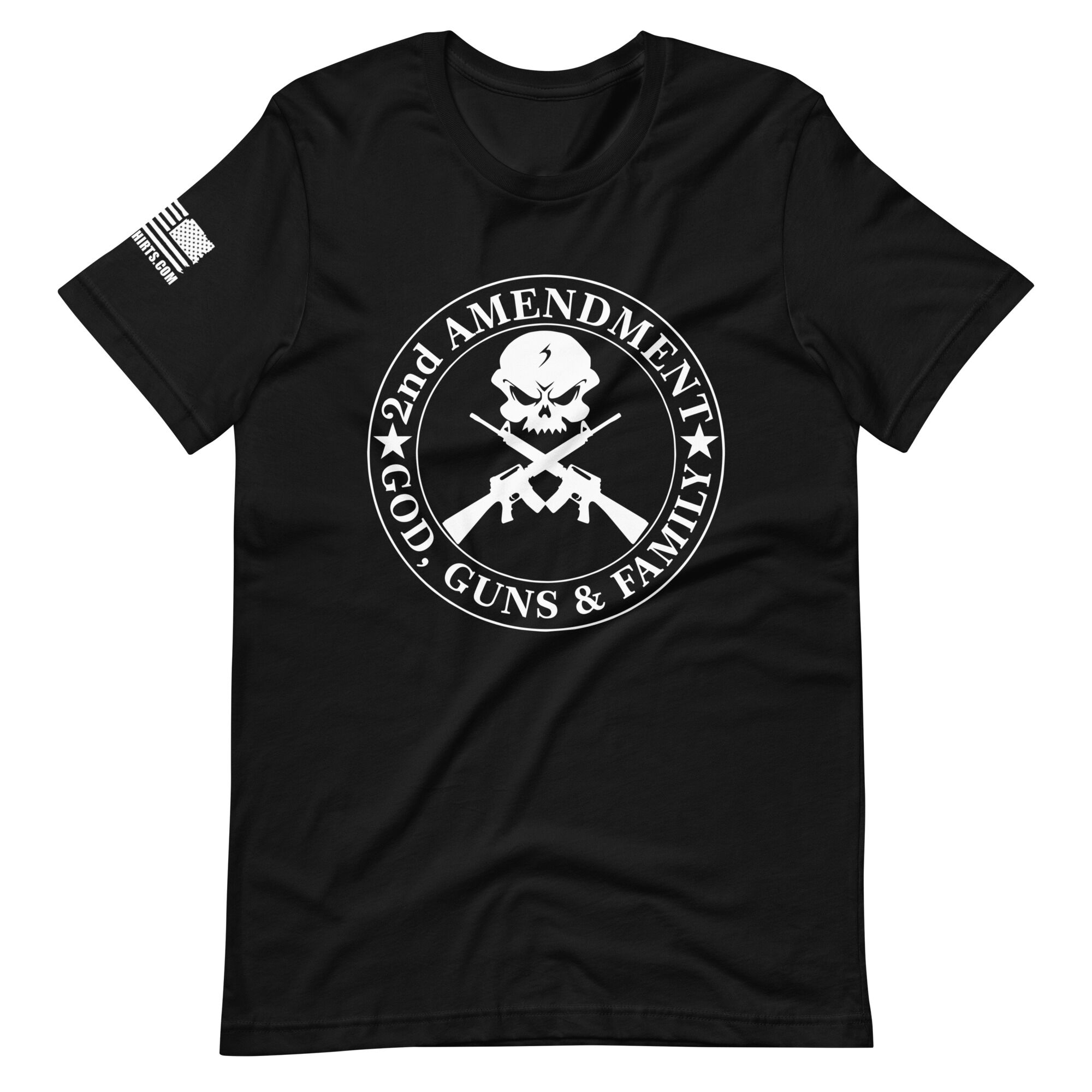 God, Guns, Family 2nd amendment pro gun Unisex t-shirt