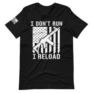 I don't run 2nd amendment pro gun Unisex t-shirt