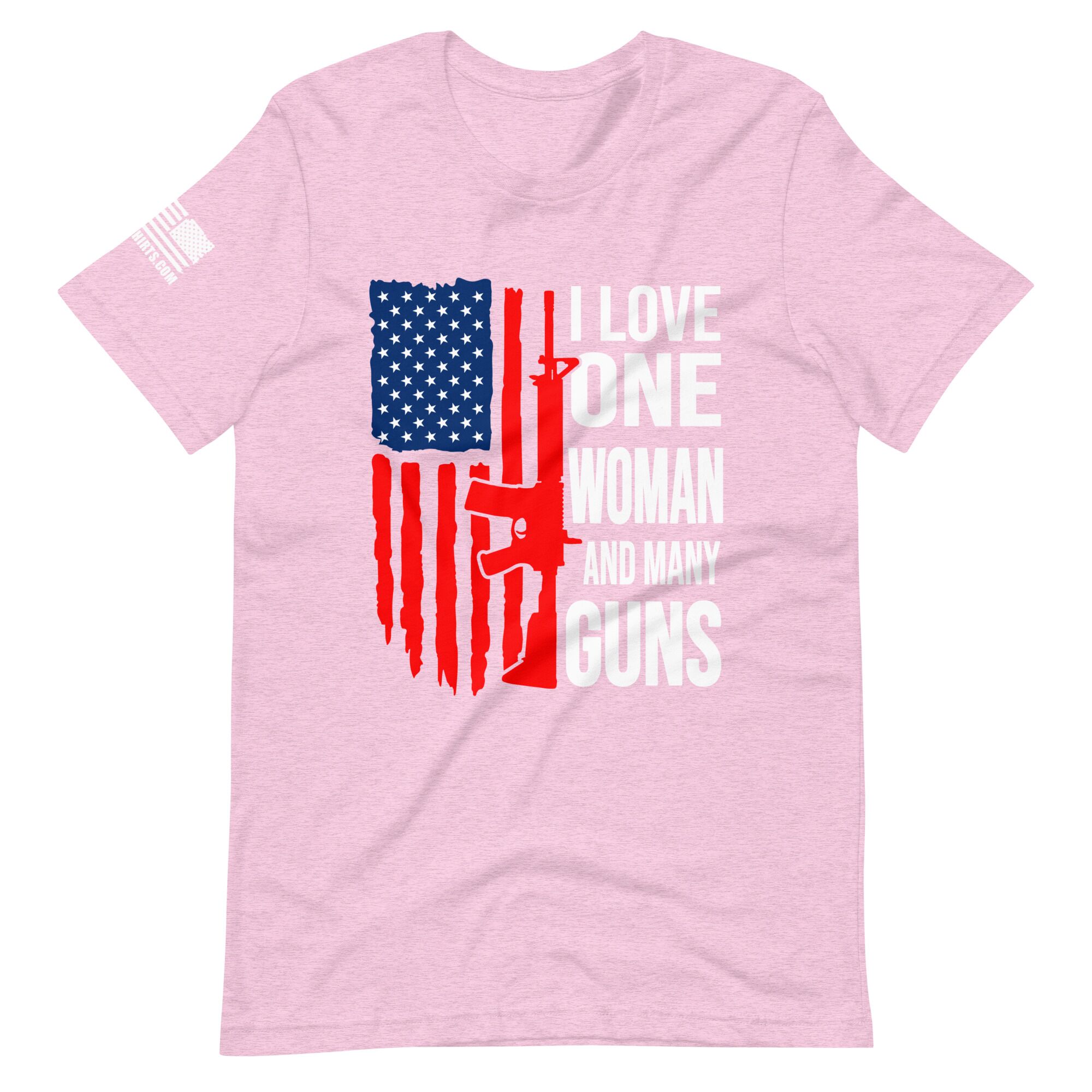 I love 2nd amendment pro gun Unisex t-shirt - Image 5