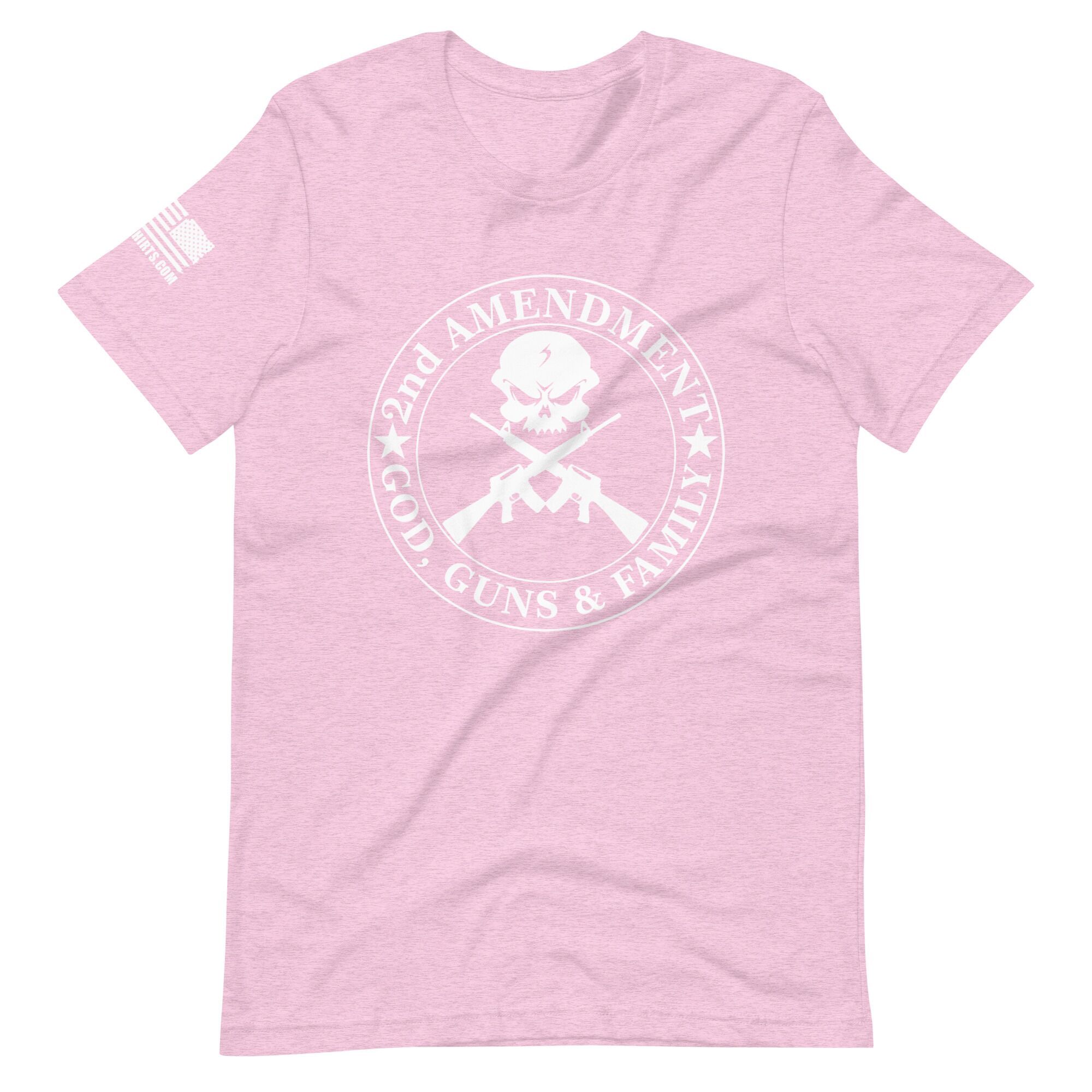 God, Guns, Family 2nd amendment pro gun Unisex t-shirt - Image 6