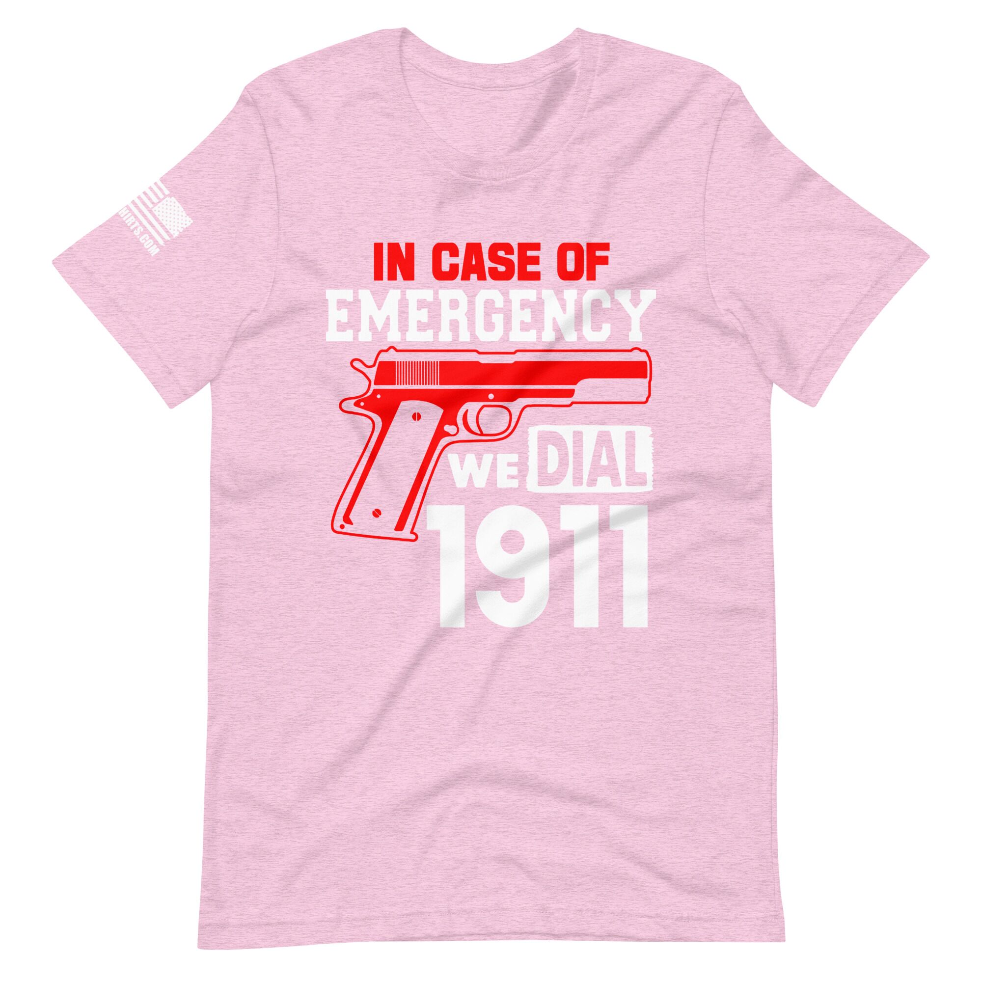 We dial 1911 2nd amendment pro gun Unisex t-shirt - Image 6