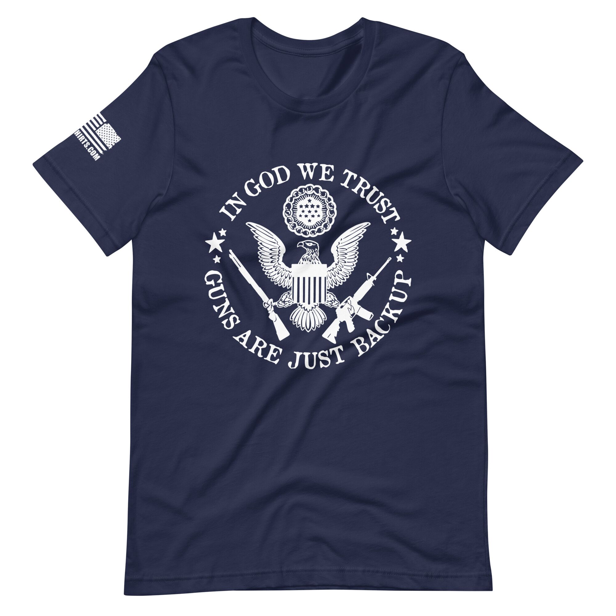 Guns are Just a Backup 2nd amendment pro gun Unisex t-shirt - Image 2