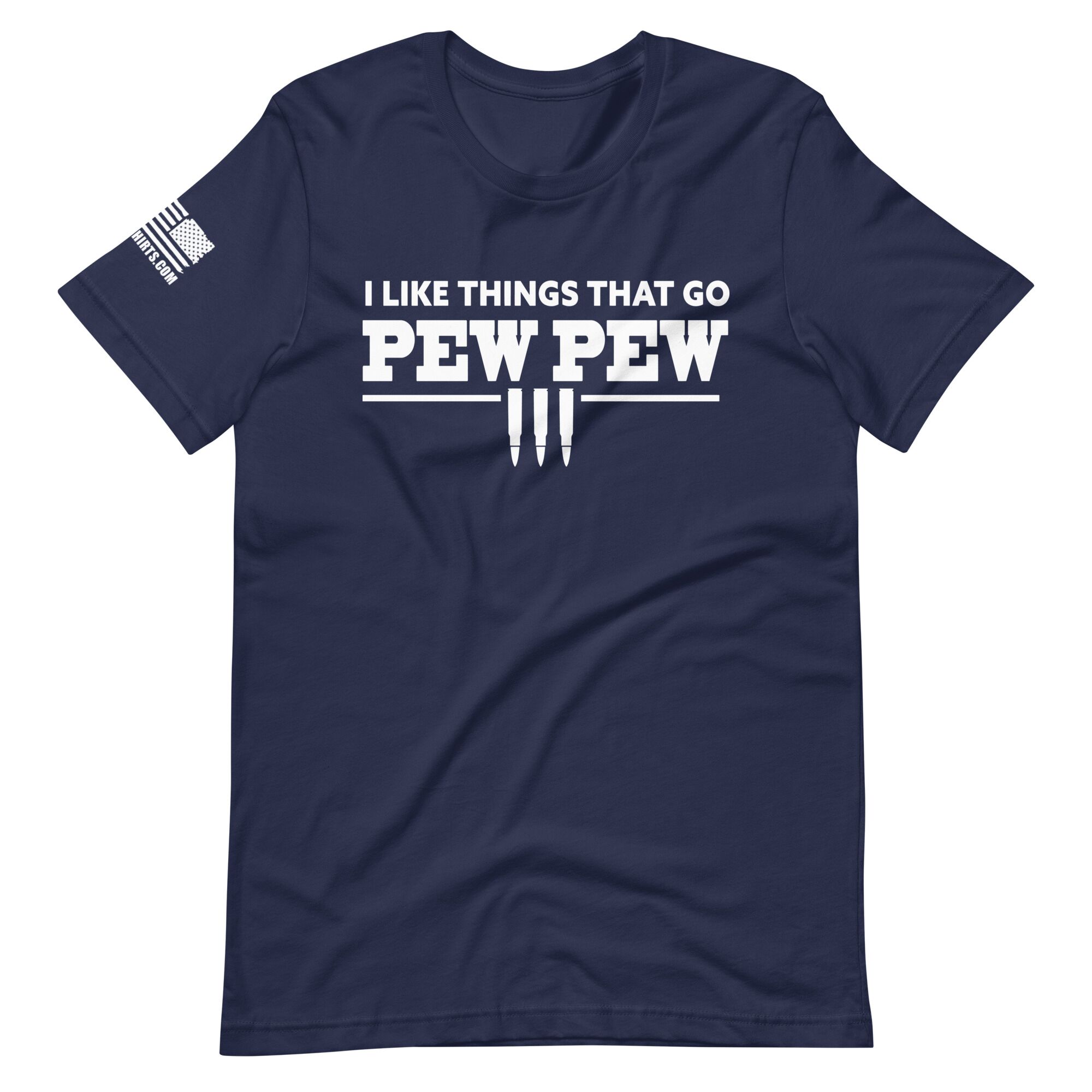I like Things That Go Pew Pew 2nd amendment pro gun Unisex t-shirt - Image 2