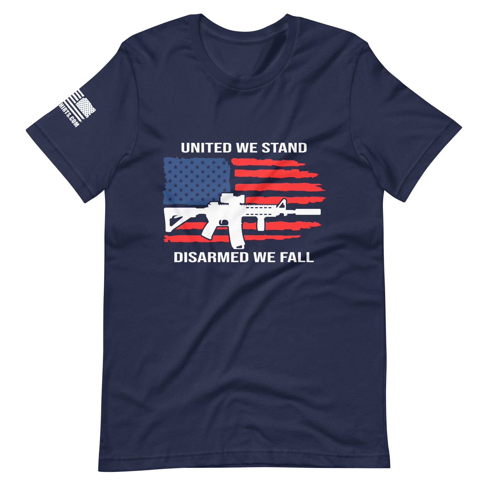 United We Stand 2nd amendment pro gun Unisex t-shirt - Image 2