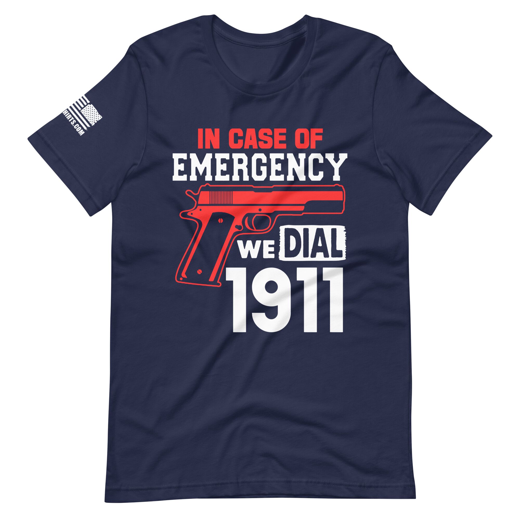 We dial 1911 2nd amendment pro gun Unisex t-shirt - Image 2