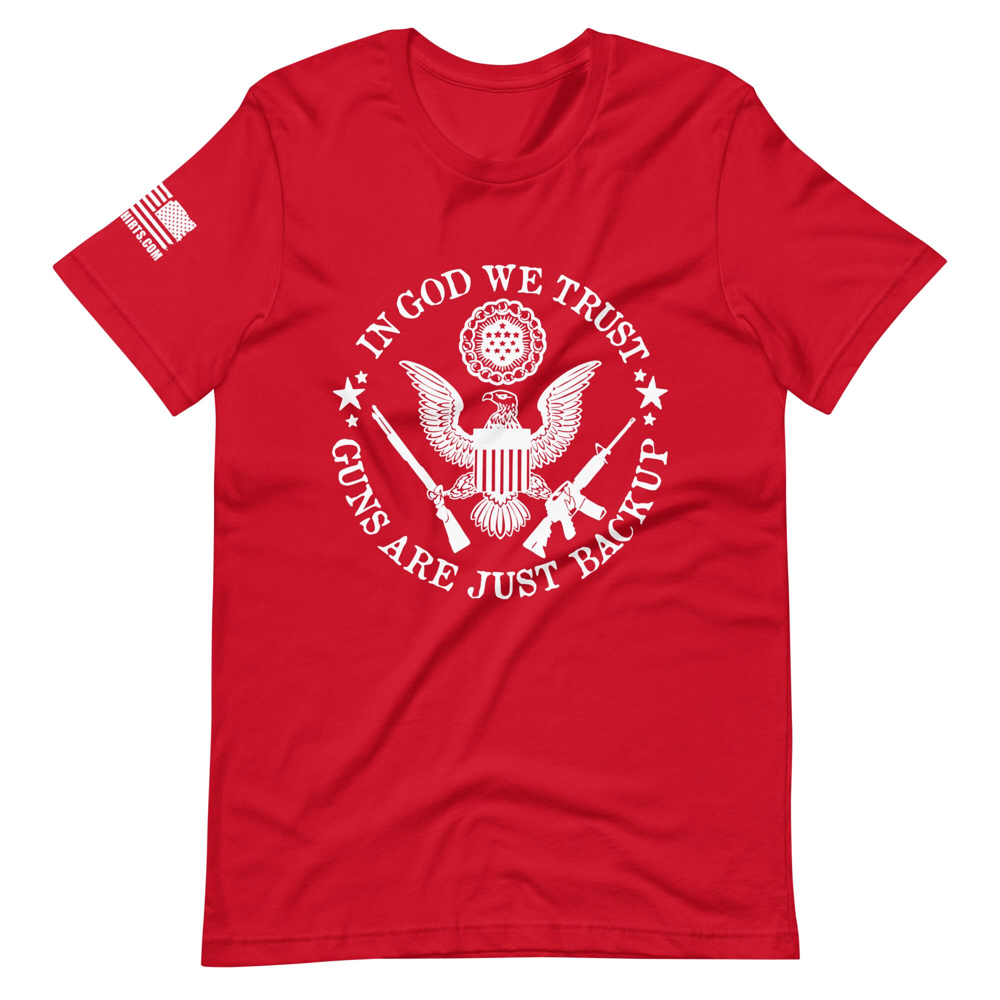 Guns are Just a Backup 2nd amendment pro gun Unisex t-shirt - Image 3
