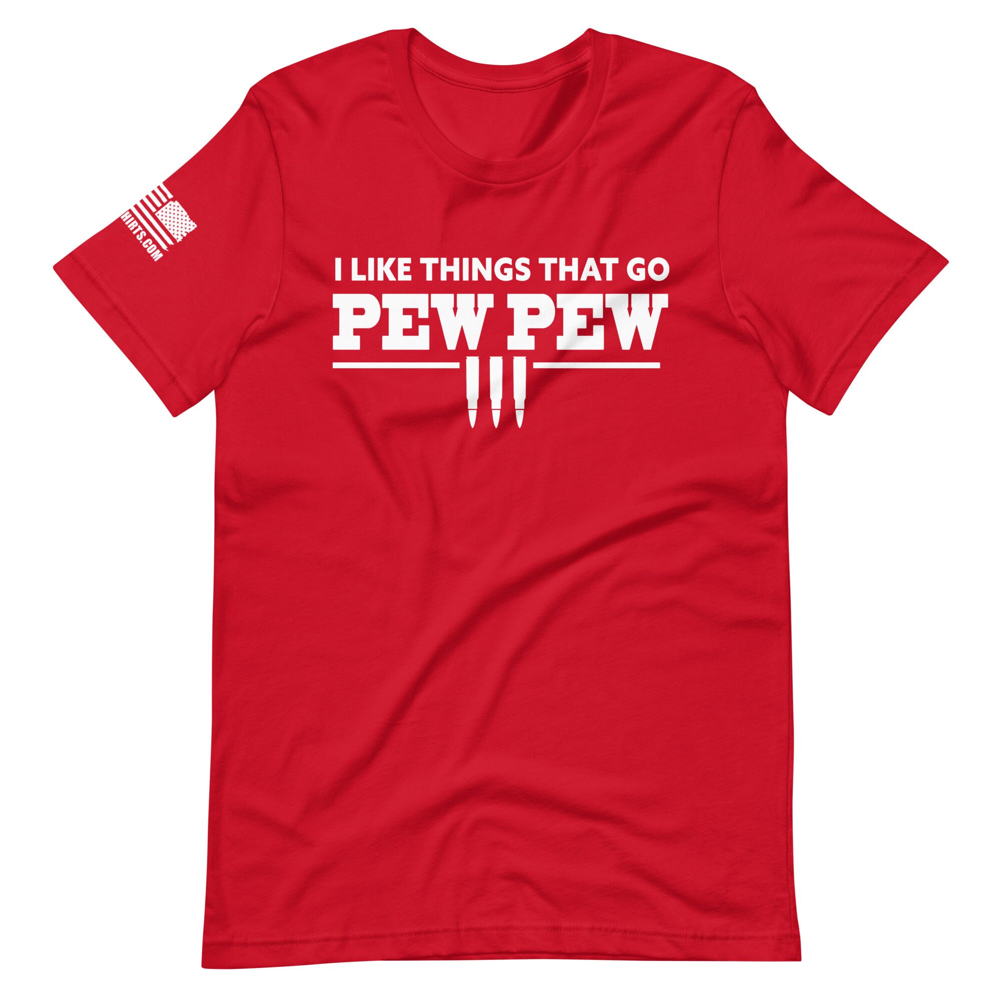 I like Things That Go Pew Pew 2nd amendment pro gun Unisex t-shirt - Image 3