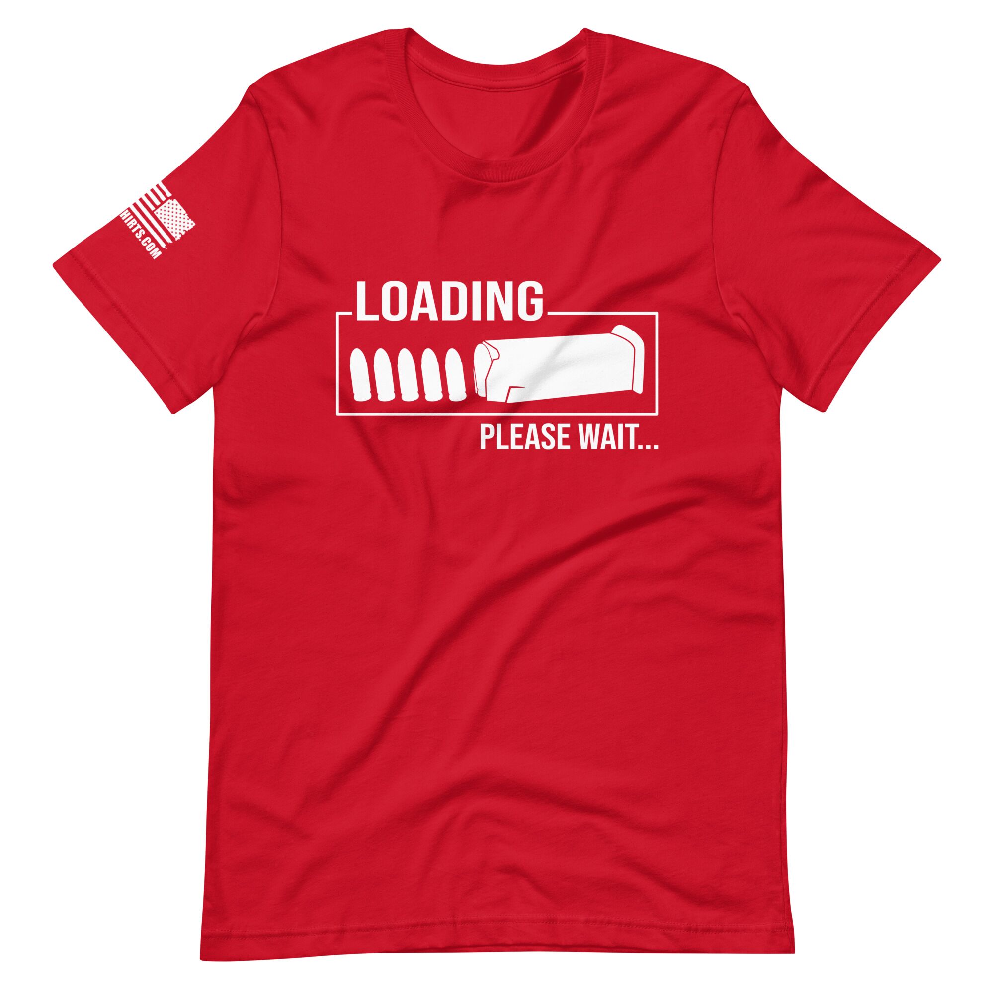 Loading Please Wait 2nd amendment pro gun Unisex t-shirt - Image 3