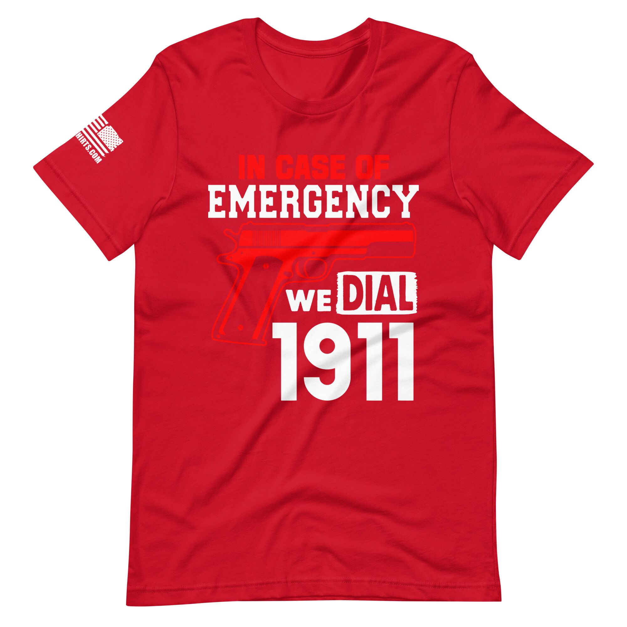 We dial 1911 2nd amendment pro gun Unisex t-shirt - Image 3