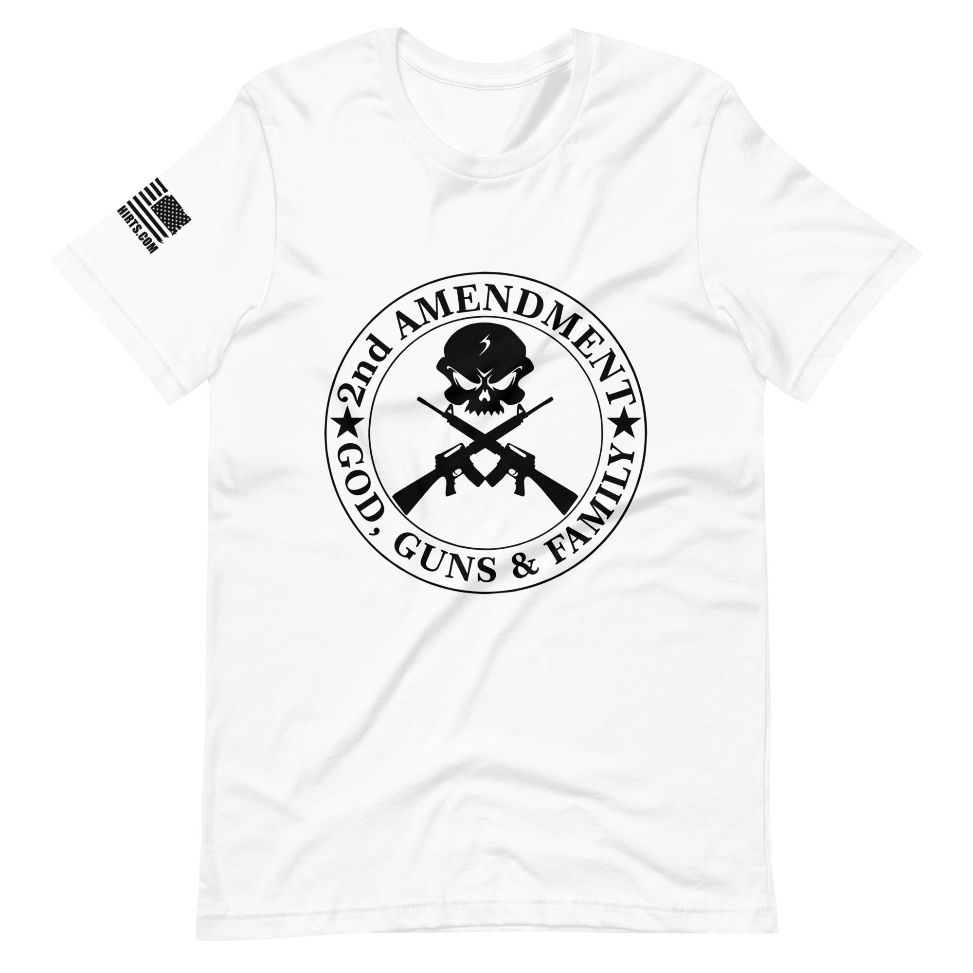 God, Guns, Family 2nd amendment pro gun Unisex t-shirt - Image 7