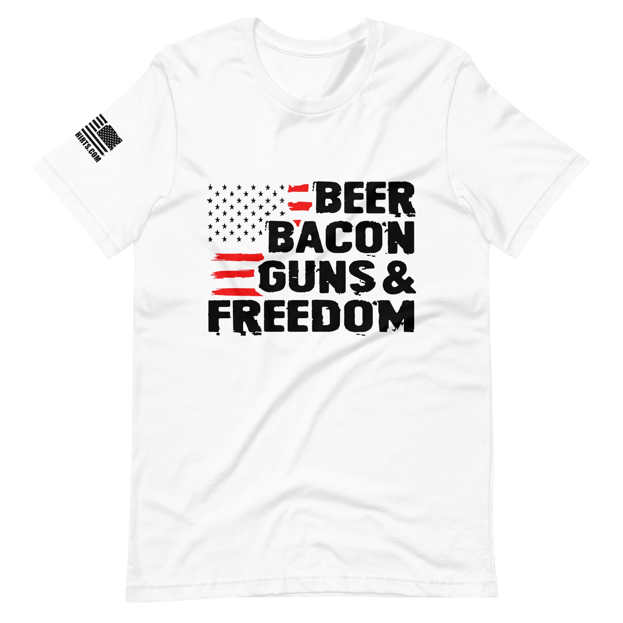 Beer, Bacon, Guns 2nd amendment pro gun Unisex t-shirt - Image 6