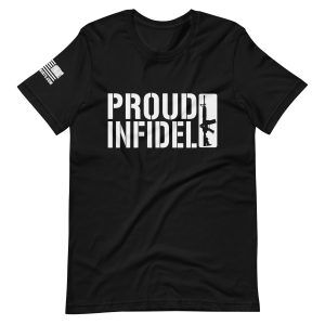 Proud Infidel 2nd amendment pro gun Unisex t-shirt