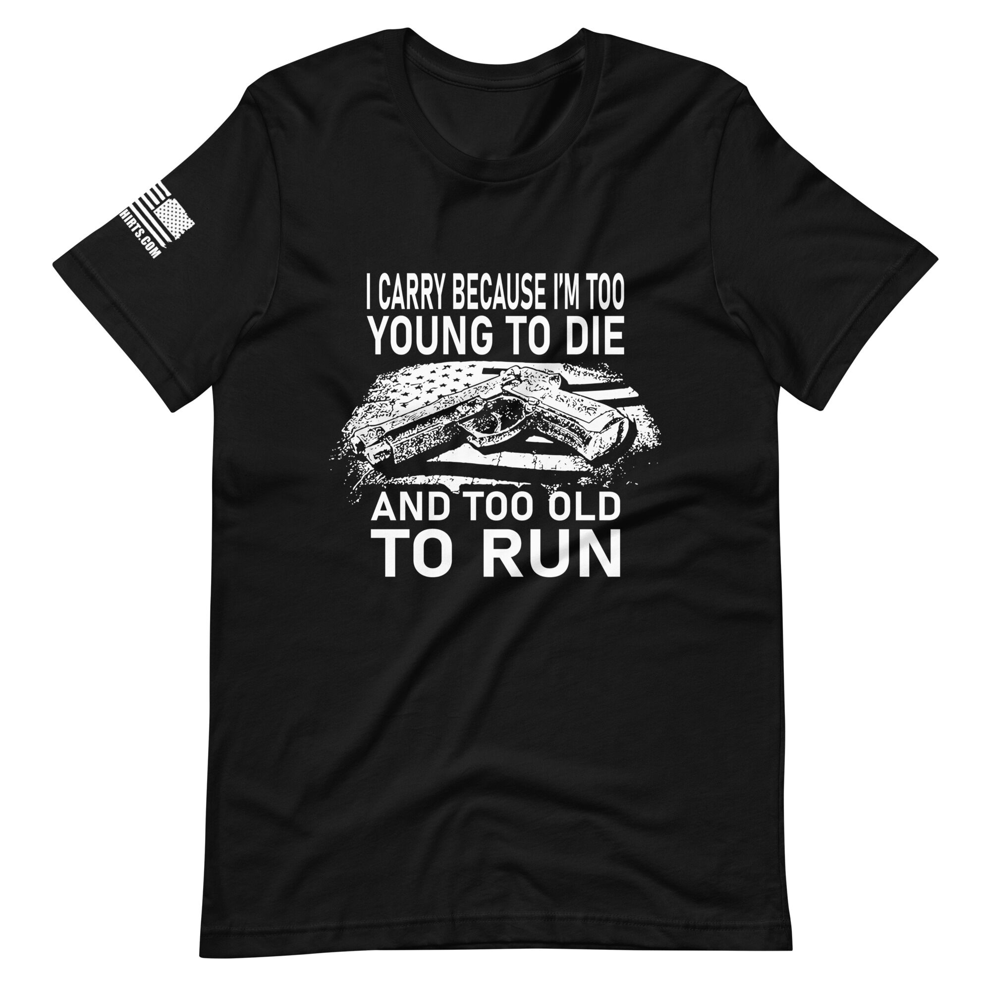 I carry because 2nd amendment pro gun Unisex t-shirt