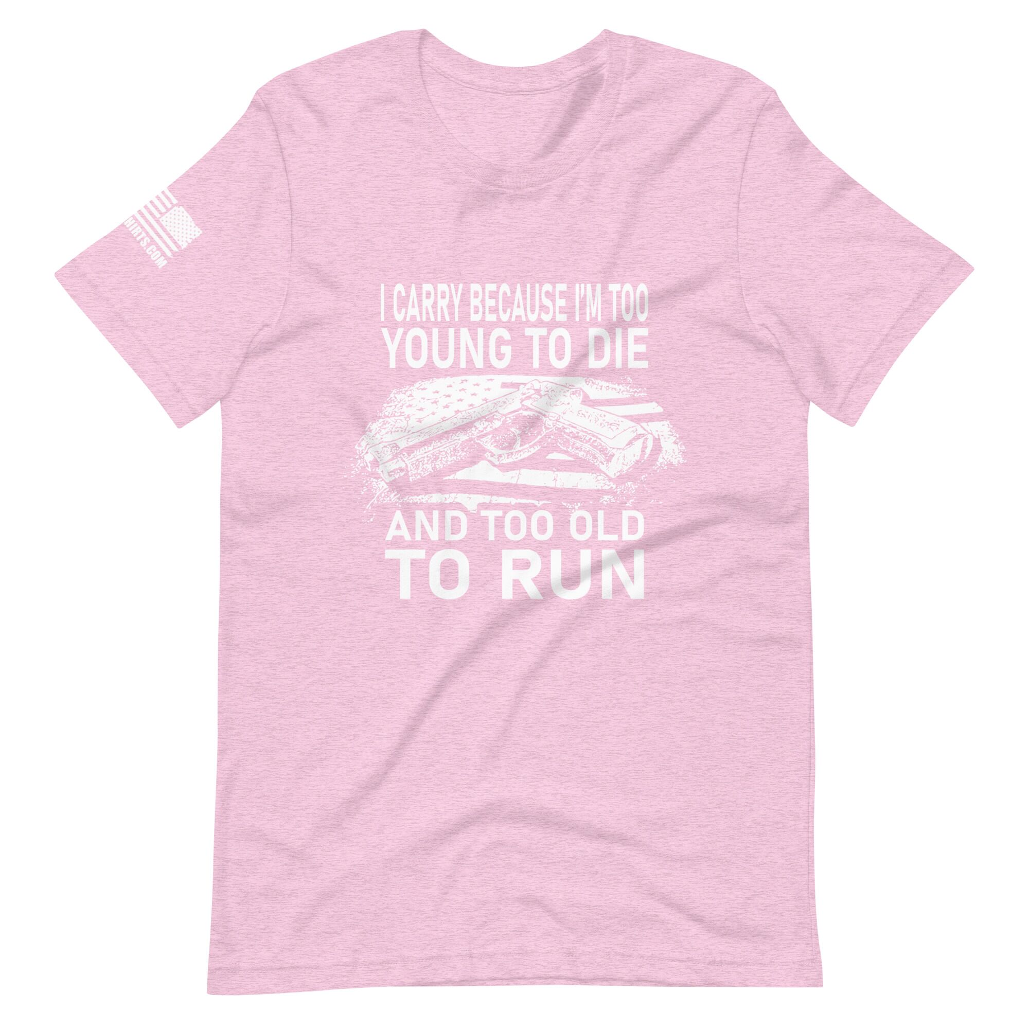 I carry because 2nd amendment pro gun Unisex t-shirt - Image 6