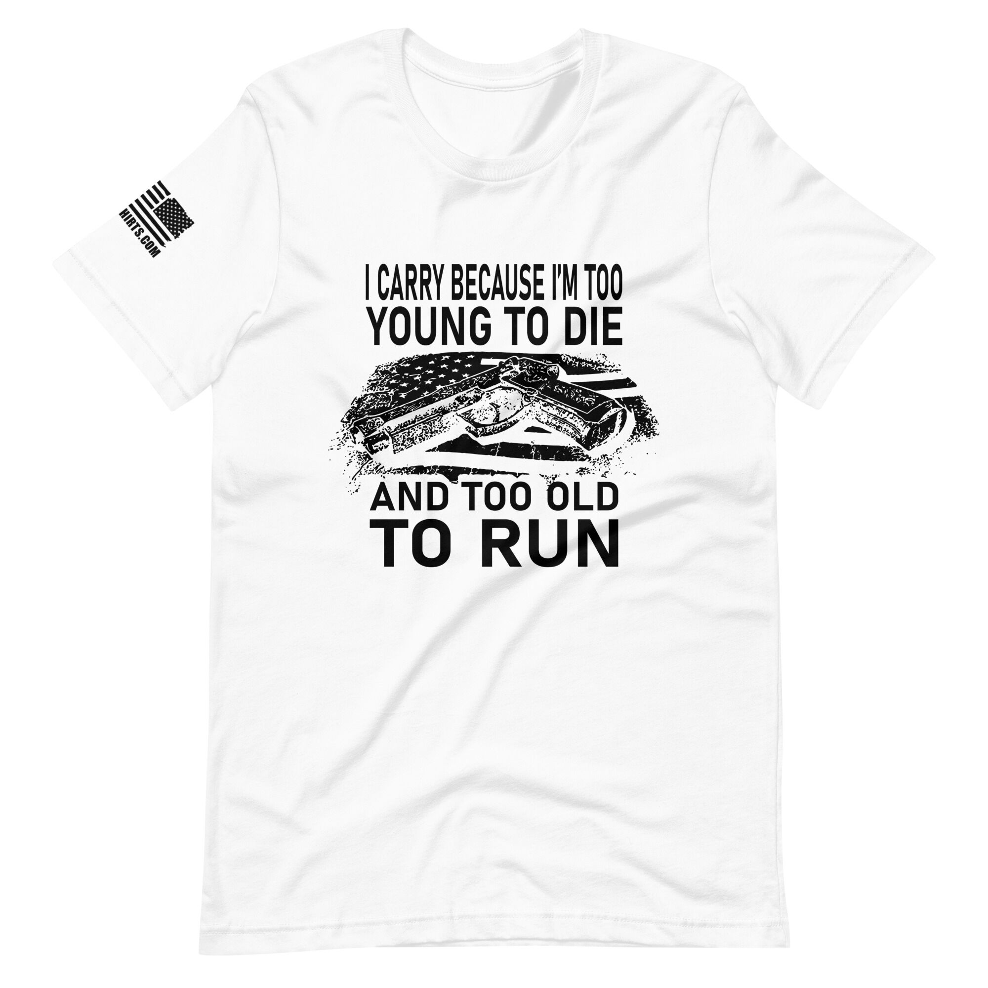 I carry because 2nd amendment pro gun Unisex t-shirt - Image 7