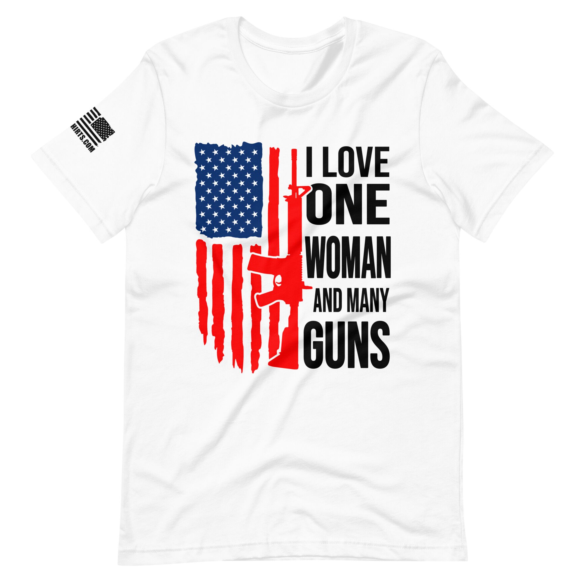 I love 2nd amendment pro gun Unisex t-shirt - Image 6
