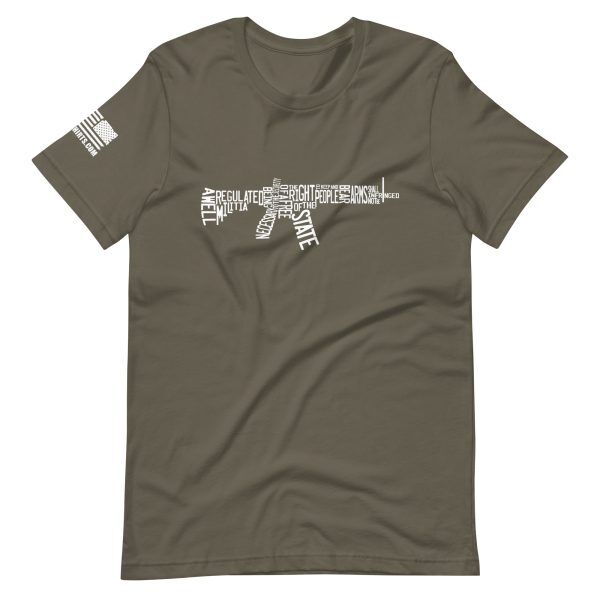 2nd amendment spelled out pro gun Unisex t-shirt - Image 5