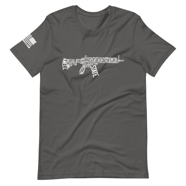 2nd amendment spelled out pro gun Unisex t-shirt - Image 4