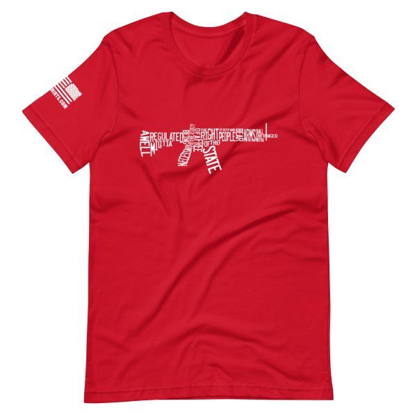 2nd amendment spelled out pro gun Unisex t-shirt - Image 3
