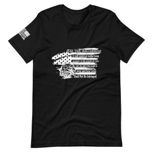 The 2nd amendment pro gun Unisex t-shirt
