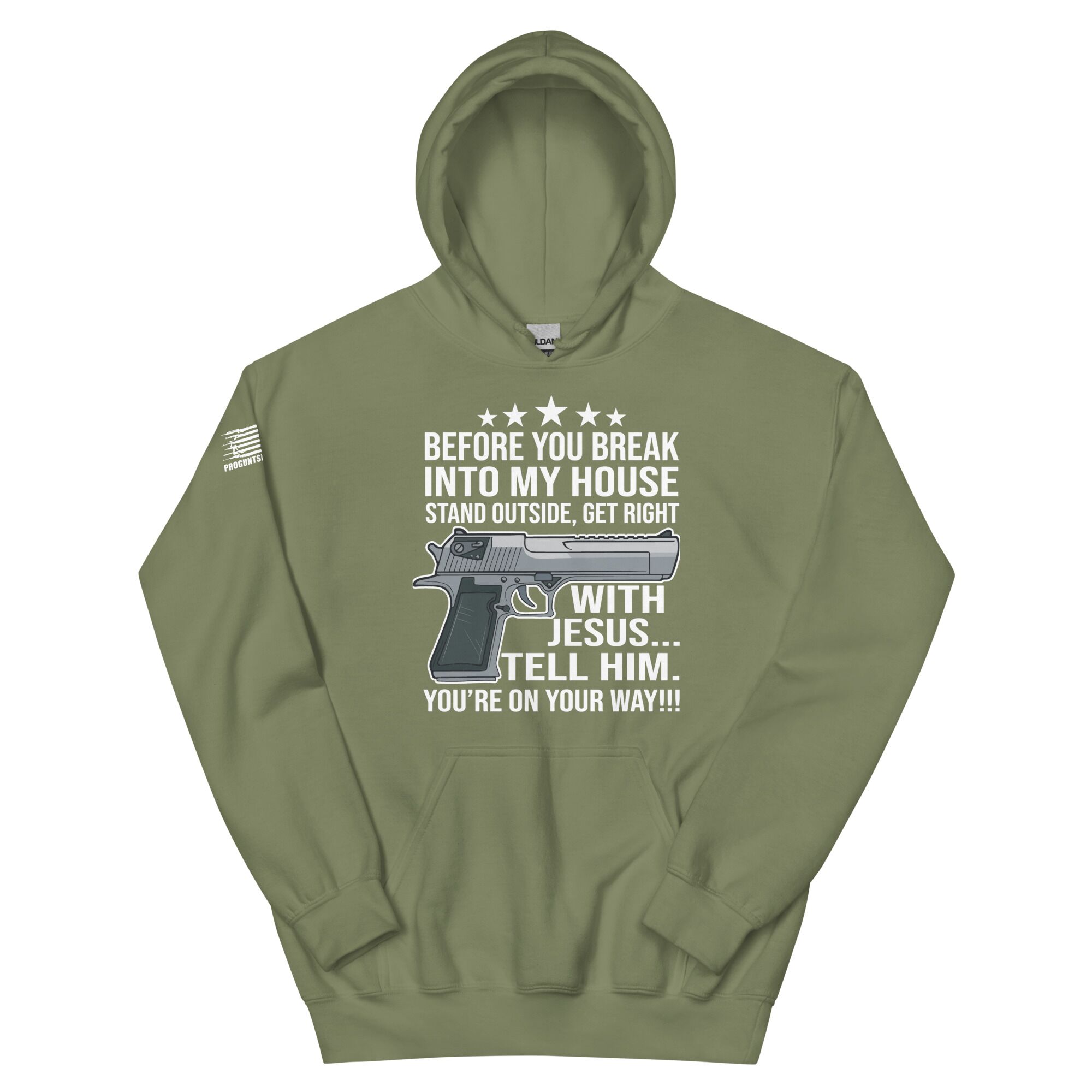 Break into my house 2nd amendment pro gun Unisex Hoodie - Image 7